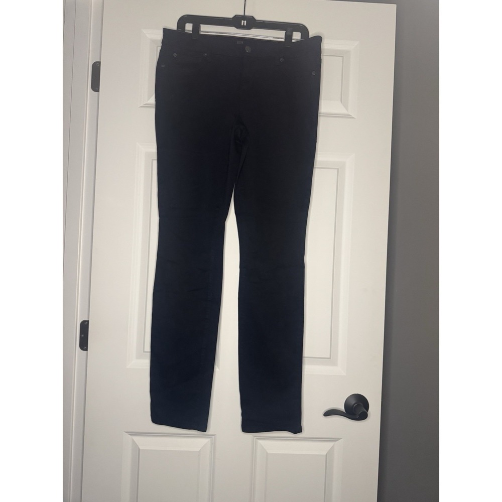 Level 99 Lily Skinny Straight Cotton Blend Denim Jeans Size 32 Navy